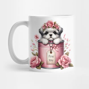 Valentine Shih Tzu Dog For You Mug